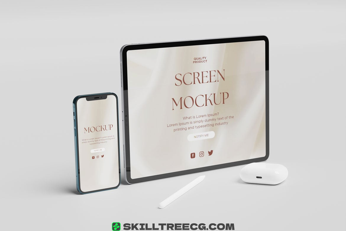 图片[5]-iPhone 12 & iPad Pro Mockup（009823）-技能树